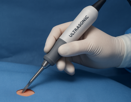 超音波醫療應用示意